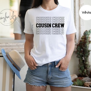 Cousin Crew T-shirt, Matching Cousin Shirts, Family Cousin Gift, Matching Cousin Shirt, Cousin Crew Tshirts, Cousin Crew Shirts, Cousin Crew