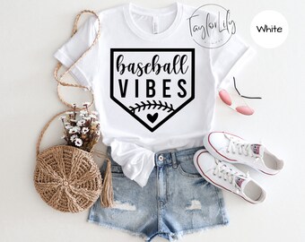 Baseball Vibes Shirt, Baseball Shirt, Game Day Vibes Shirt, Baseball Tee, Baseball Mama, Baseball Fan Shirt, Game Day Shirt, Baseball Game