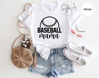 Baseball Mama Shirt, Baseball Shirt, Baseball Shirt For Women, Sports Mom Shirt, Baseball Mom Shirt, Mama Shirt, Gameday Shirt, Baseball Tee
