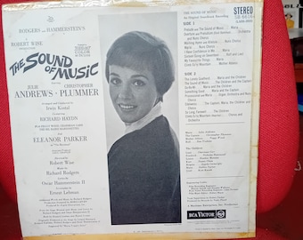 The Sound of Music - Original Soundtrack 12&quot; Vinyl LP Record SB6616 1965