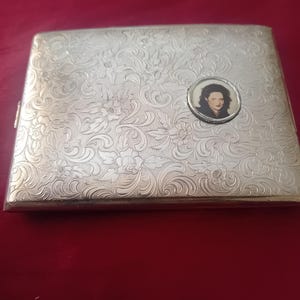 Metal cigarette case 1930s
