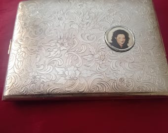 Metal cigarette case 1930s