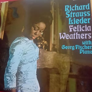 Richard Strauss Lieder-Felicia Weathers 12&quot; Vinyl 1968 Decca