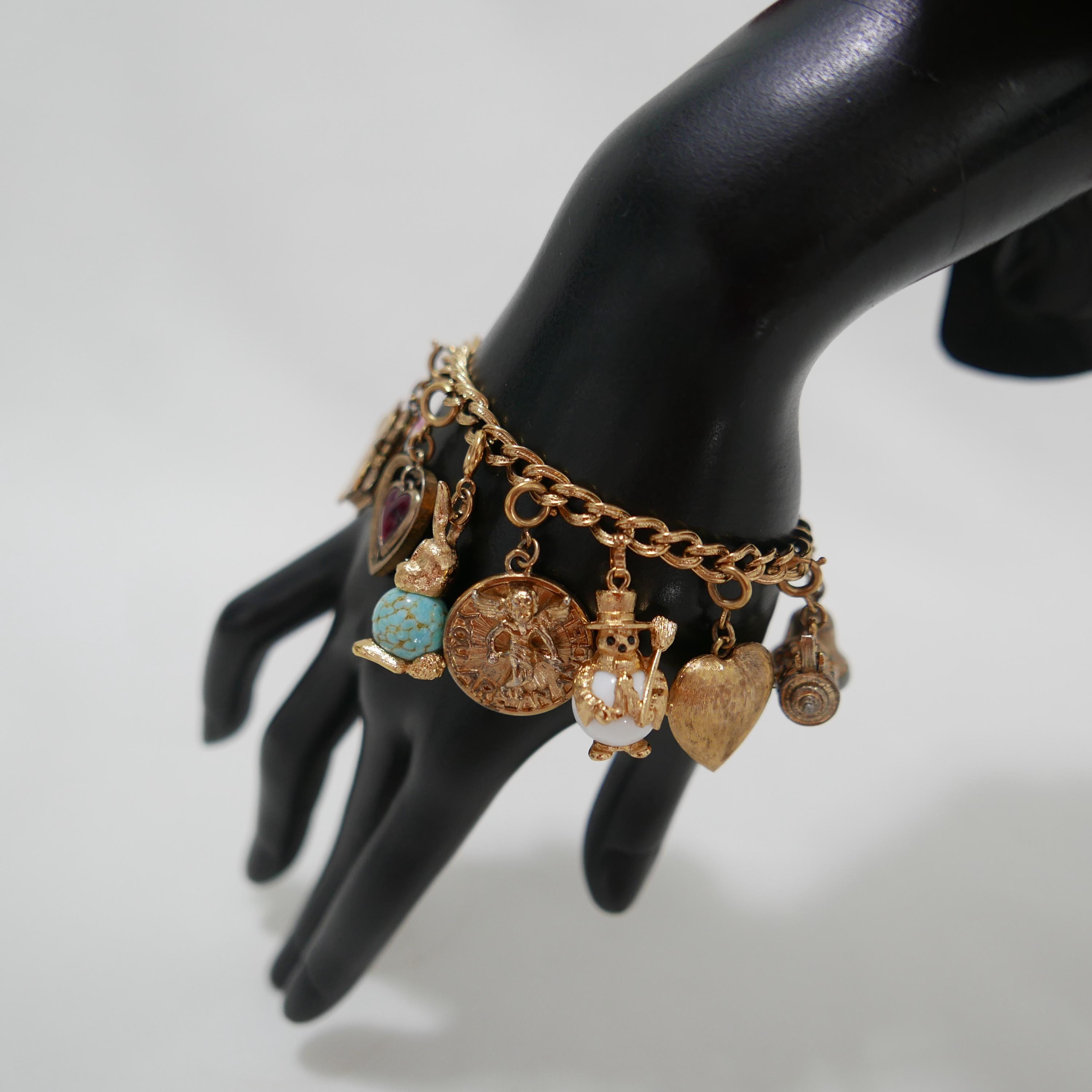 Bracelet Rigide Vintage Signé Monet - Couleur Or, Qualité Top, Modèle *3456