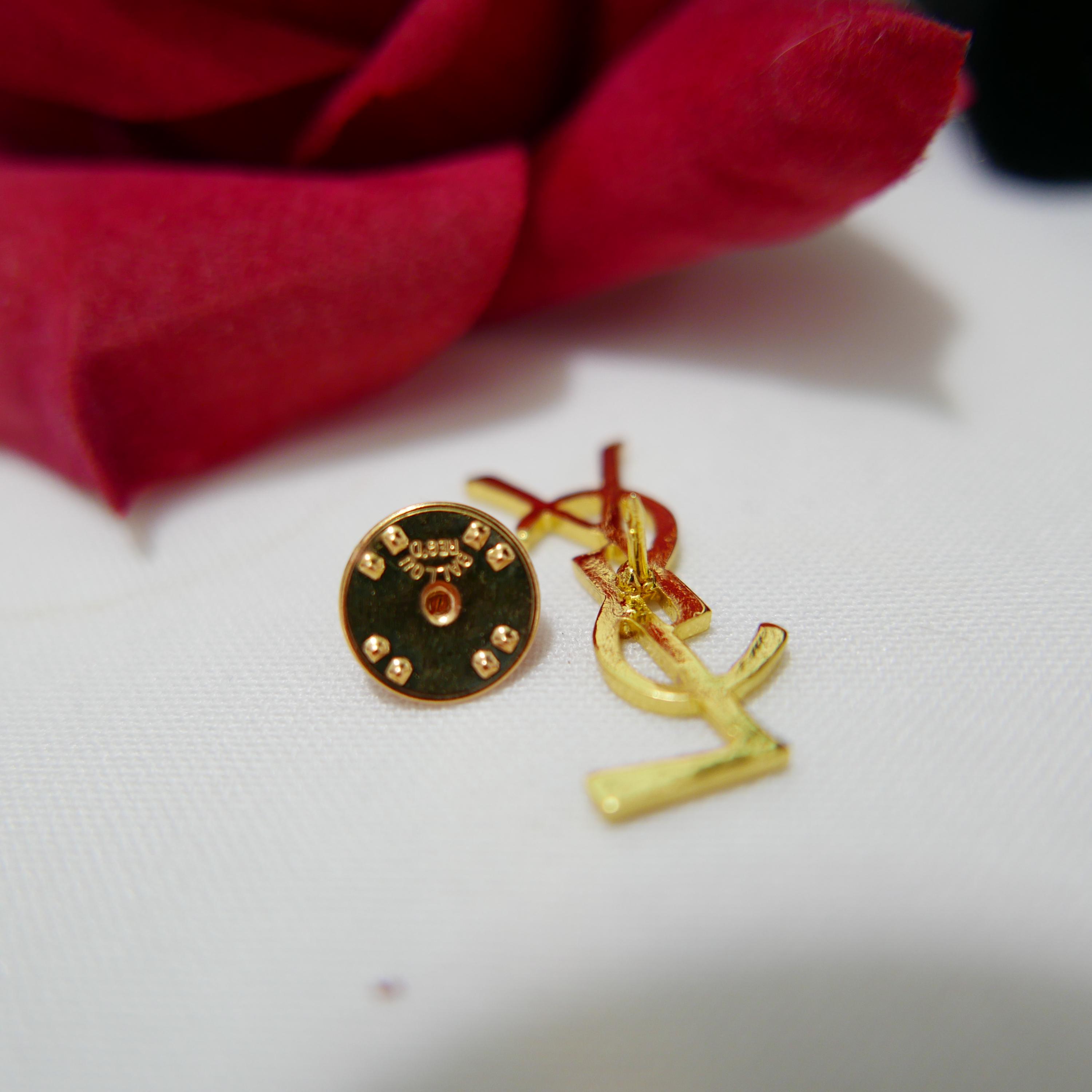 VIP【関税送料無料】希少 Saint Laurent YSL Brooche Pin $_57.JPG?set_id=8800005007