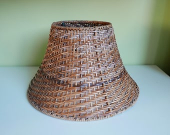 Rattan Lampshade Woven Reed
