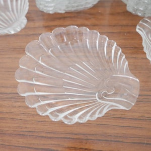 Glass Shell Plate - Transparent Glass - Serving Dish