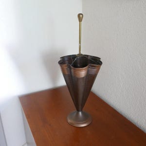 Vintage Umbrella Umbrella Stand Red Copper