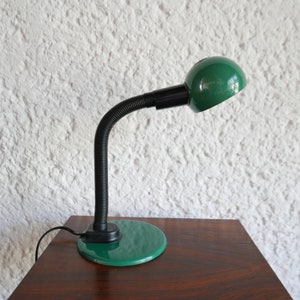 Beautiful Green Metal Table Lamp Desk Lamp 1980s Brilliant Leuchten Germany