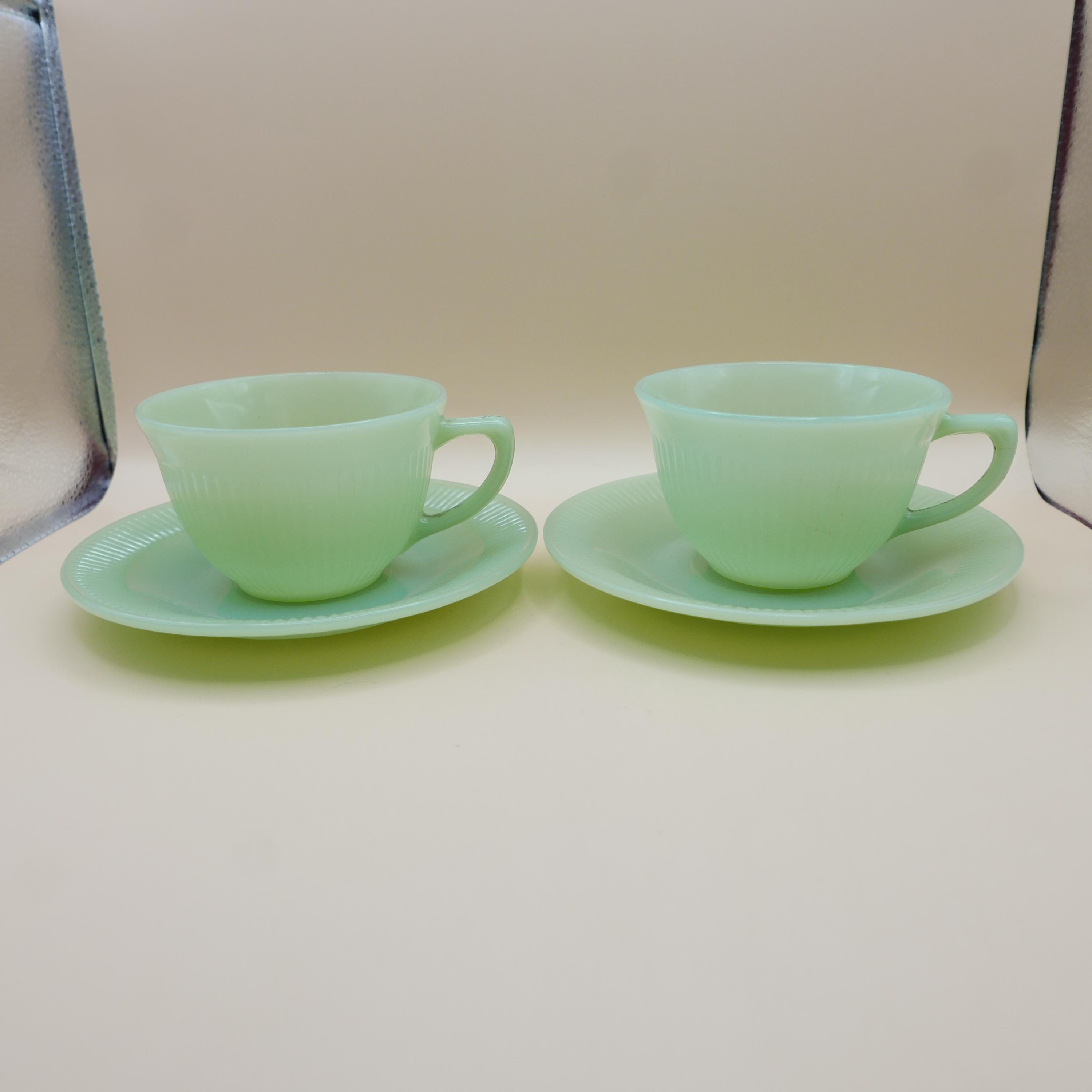 Fire King Jadeite Set Square - Etsy