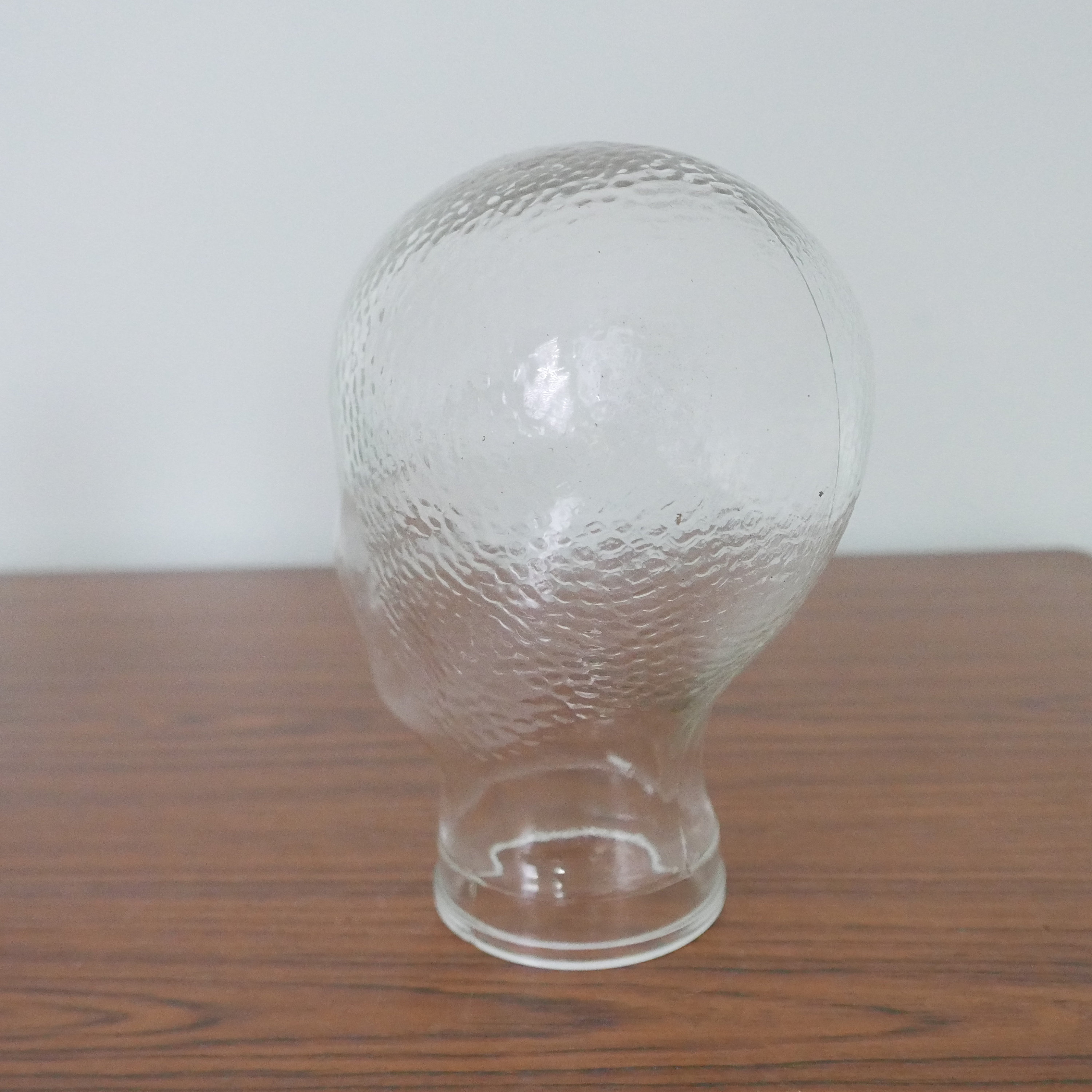 ガラス製マネキンヘッド ヴィンテージ 80年代 透明ガラス - Etsy 日本