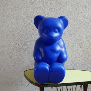 Gummy Beer Table Lamp - Blue - Lumibar Elmar Flototto Made in Germany