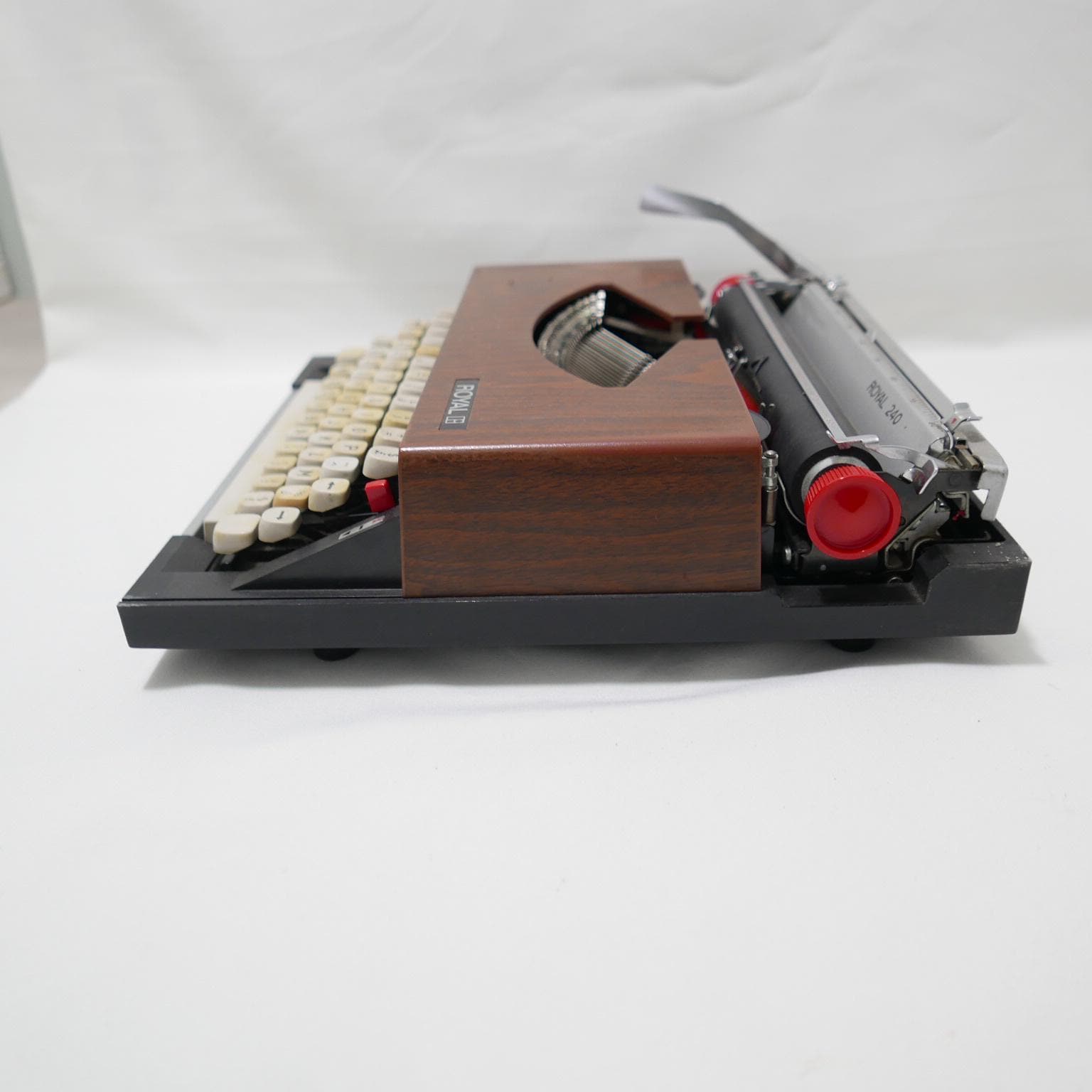 Royal 240 タイプライター - 木製機械式タイプライター - 1970年代 