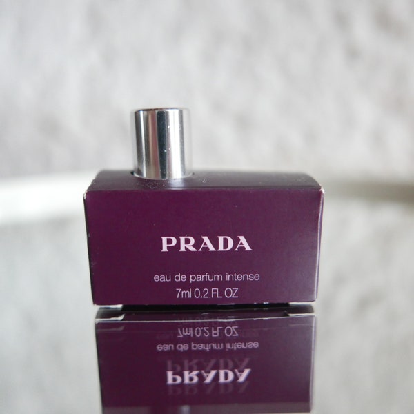 Prada Intense by Prada Eau de Parfum Intense - Vintage Miniatuur flesje 7 ml.