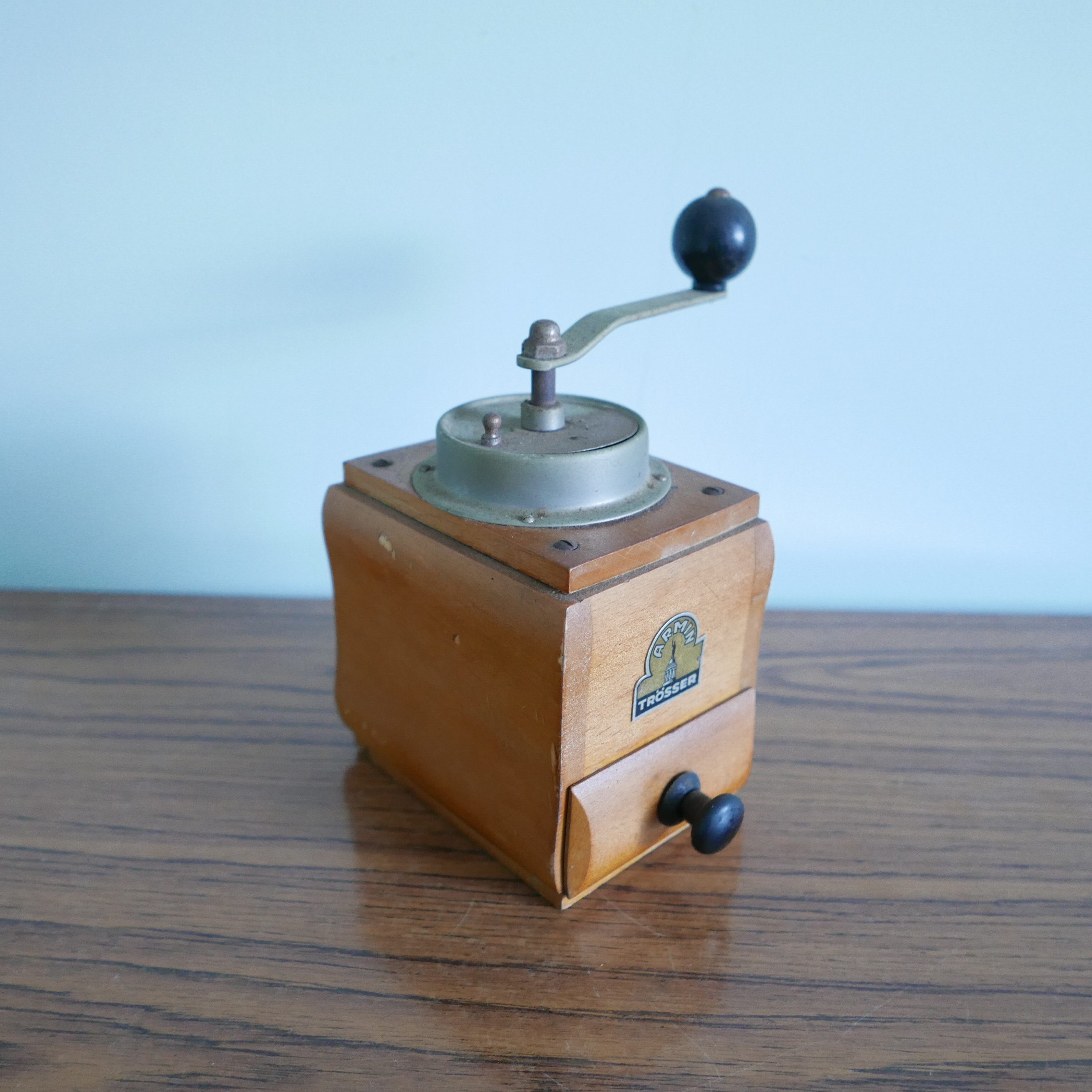 Vintage Rustic Coffee Grinder Armin 