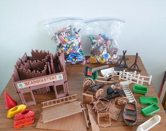 PLAYMOBIL - Large Collection of Vintage Playmobil From the