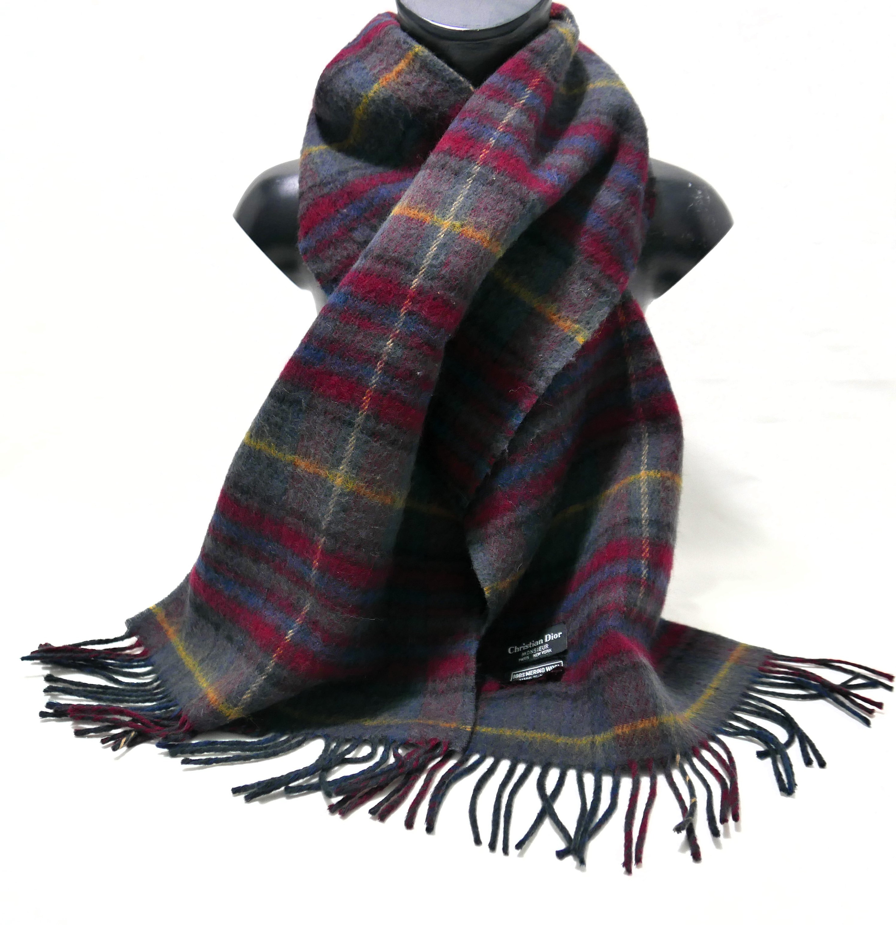 ディオール ウール スカーフ Dior wool scarf - Etsy 日本