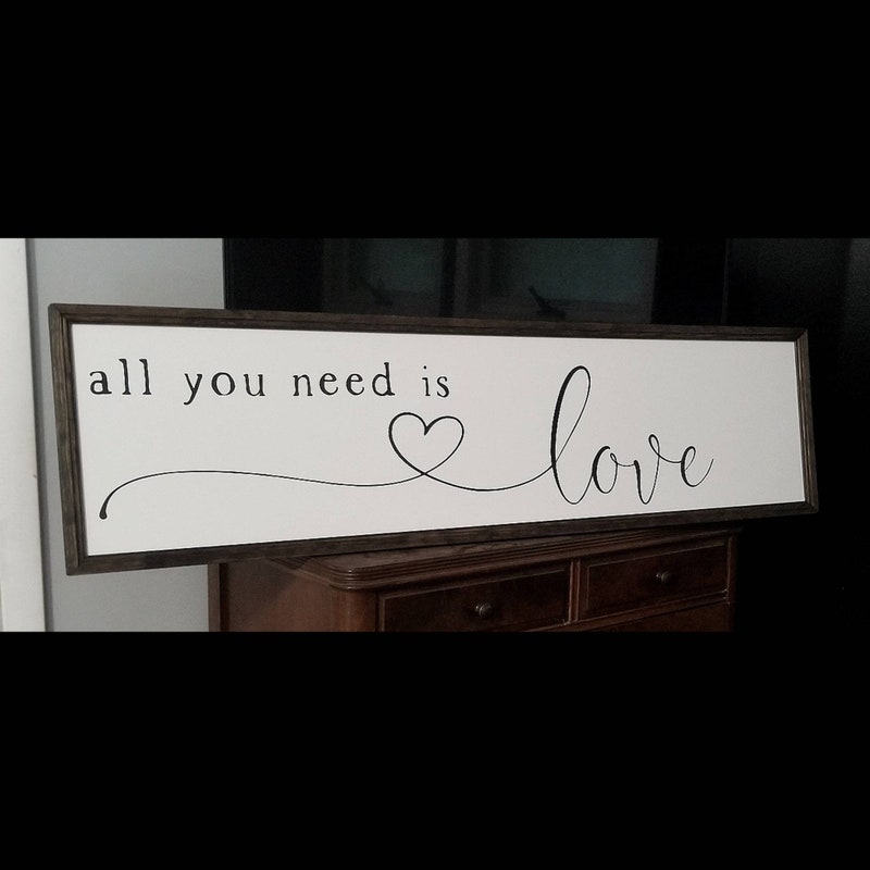 Love is All You Need - Etsy