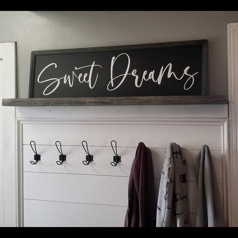Master Bedroom Sign Sweet Dreams Sign Bedroom Wall Decor Etsy