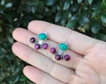 Night at the Mountains Ear Jacket Earrings
