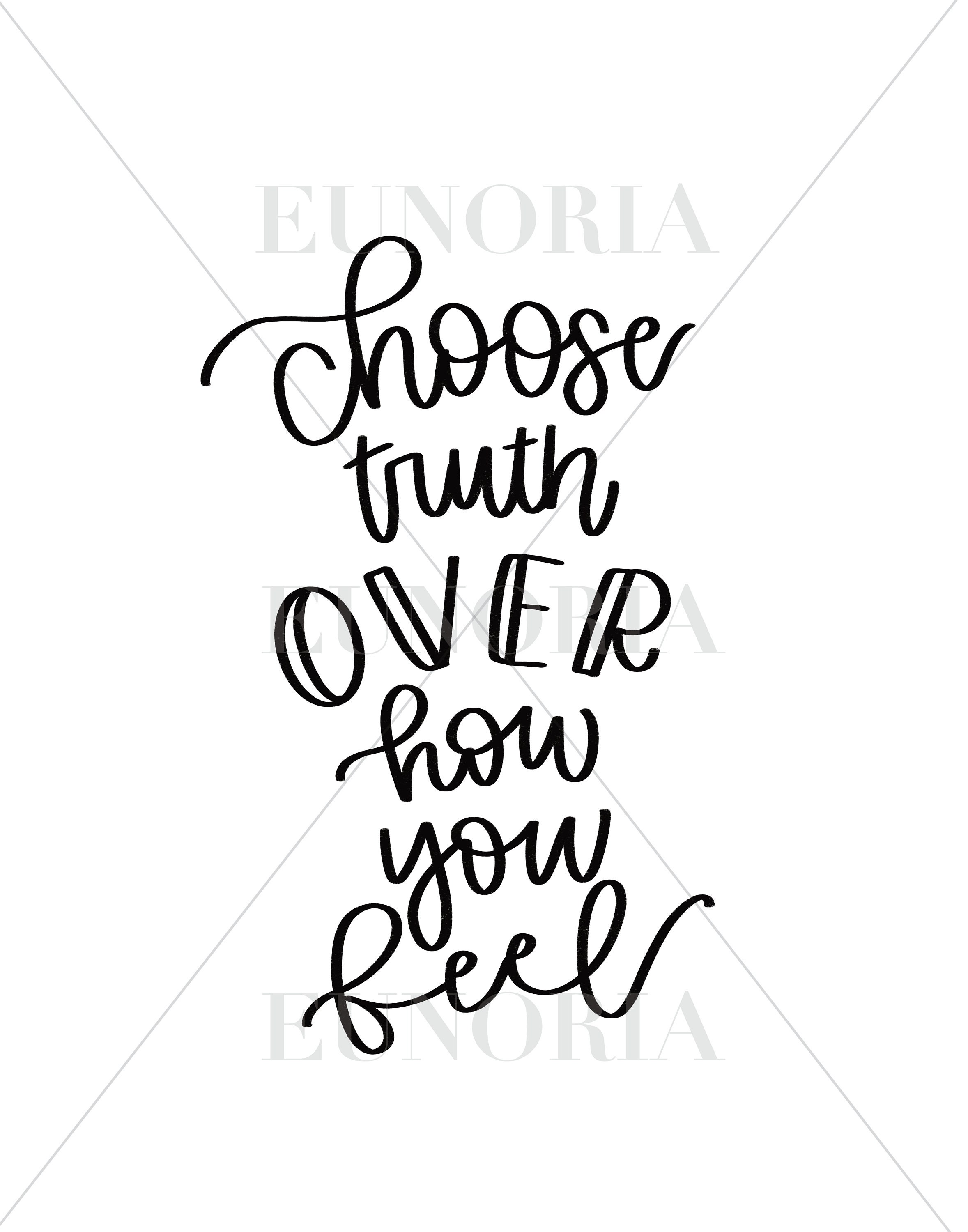 Minimalist Black and White Motivational Christian Art Quote Poster