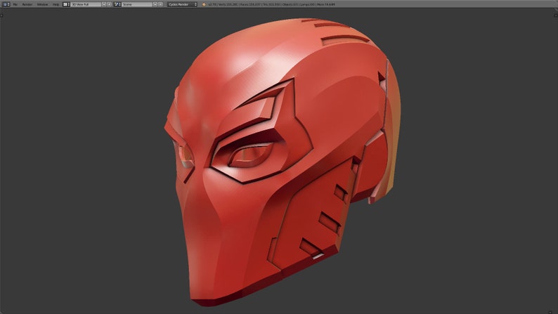 Deathstroke Helmet 3D Printable