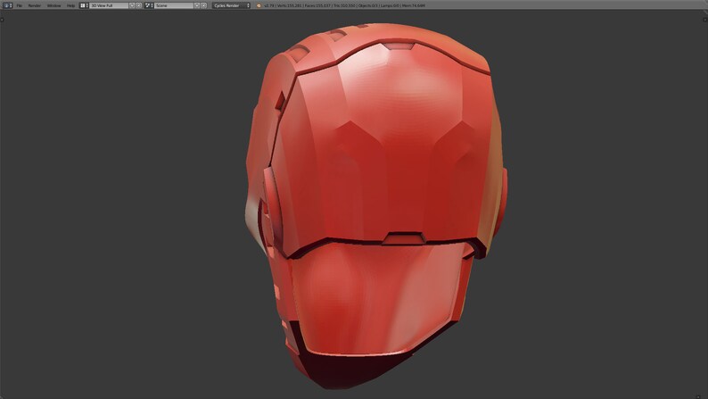 Deathstroke Helmet 3D Printable
