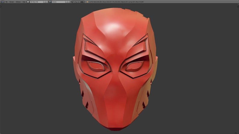 Deathstroke Helmet 3D Printable