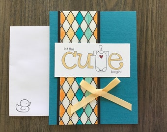 Baby boy or girl card