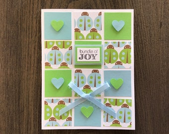Baby boy card
