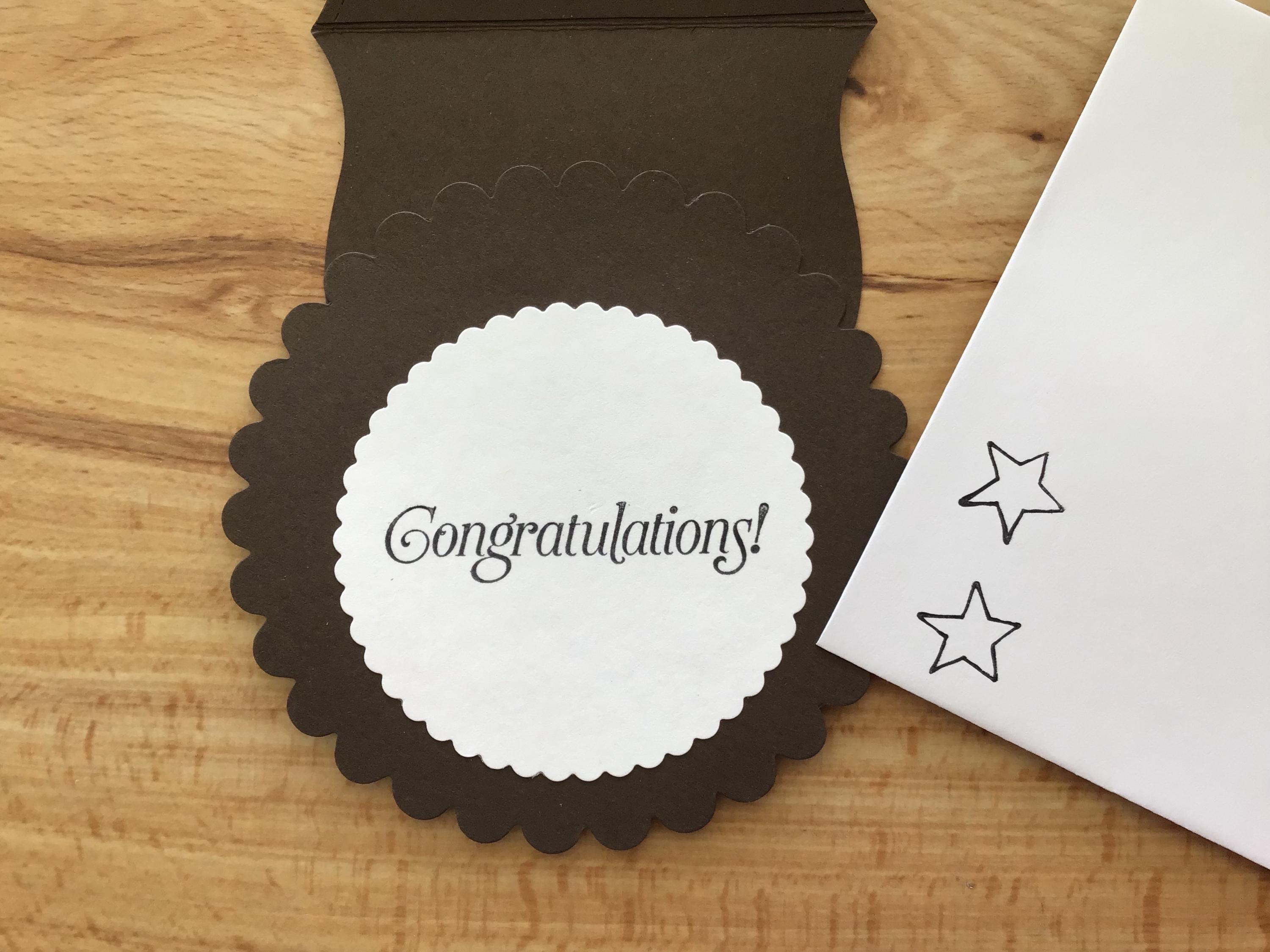 Graduation Congratulations Card: Die Cut Owl, With String Tassel and ...