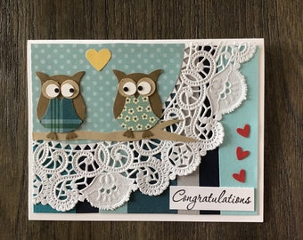 Engagement congratulations card