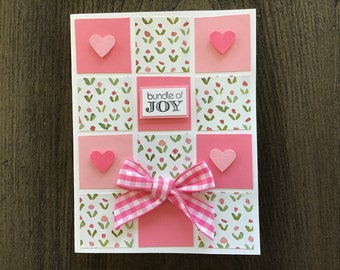 Baby girl card