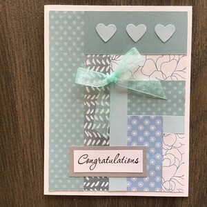 Baby congratulations card