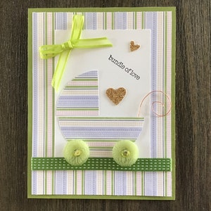 New baby boy or girl card