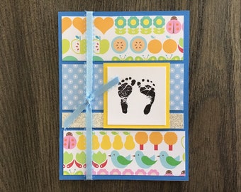 New baby card
