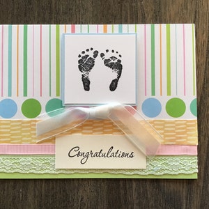 New Baby Congratulations Card