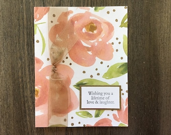 Wedding congratulations card