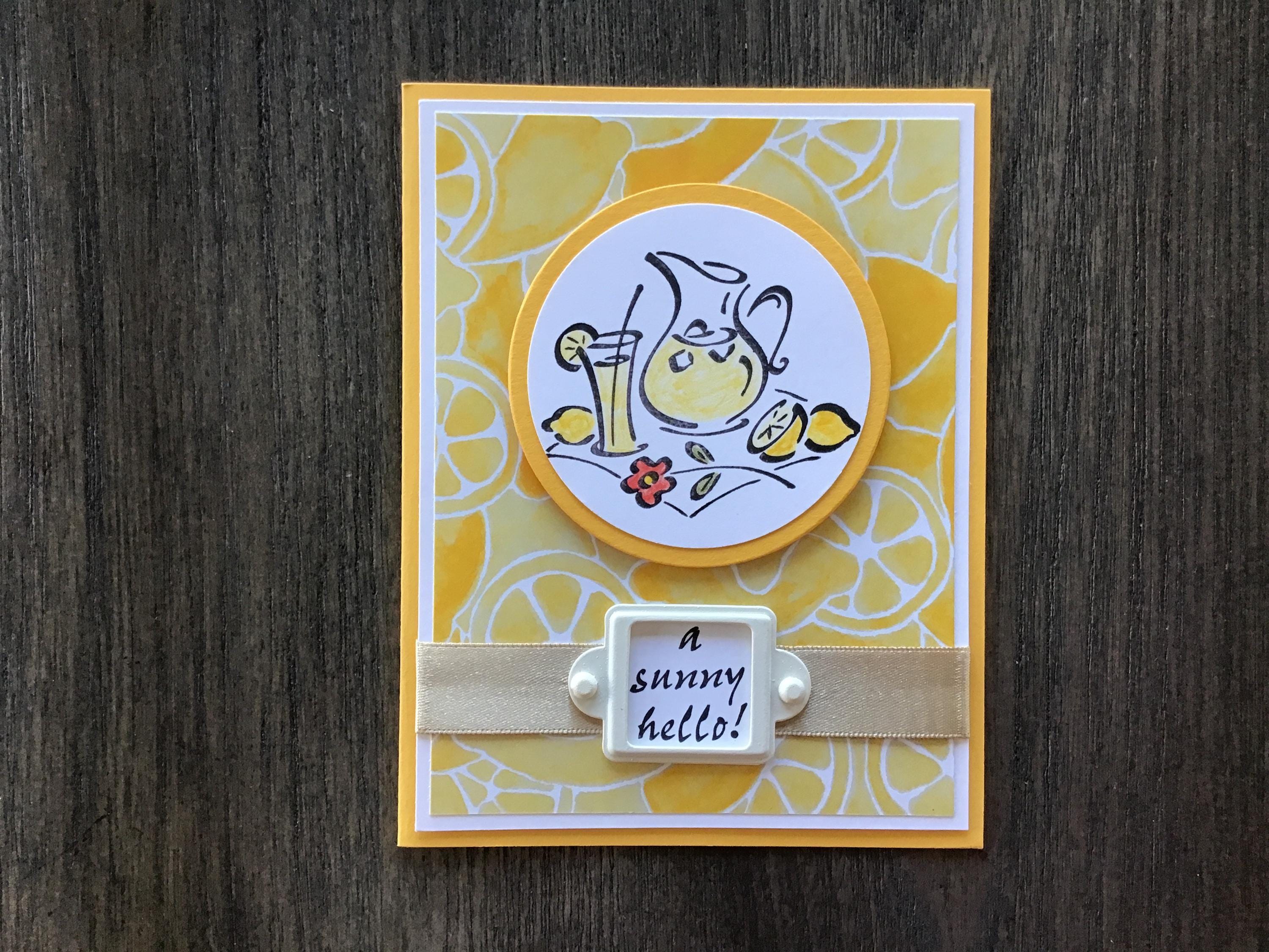 Hello Greeting Card - Etsy