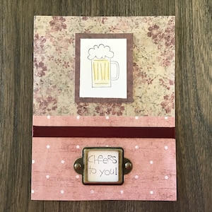 Engagement congratulations card