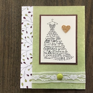 Engagement congratulations card