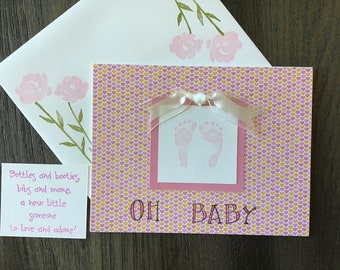 Baby girl card