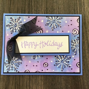 Happy Holidays card