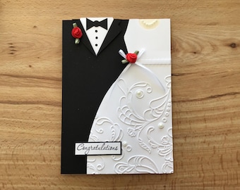 Wedding congratulations card