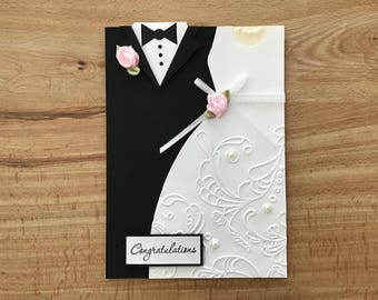 Wedding congratulations card