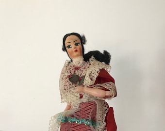 Muñeca de recuerdo española