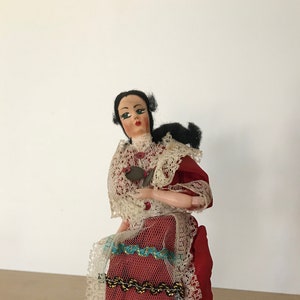 Spanish souvenir doll