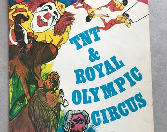 TNT & Royal Olympic Circus Program 1976