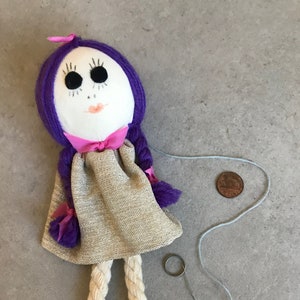 Vintage hanging doll 1970's