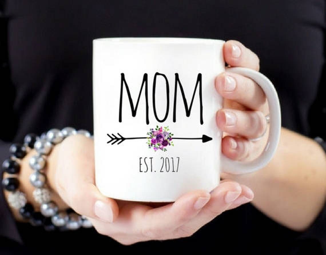 Mom and Dad Mug Set / Mom and Dad Mugs / Gift for new mom and Etsy
